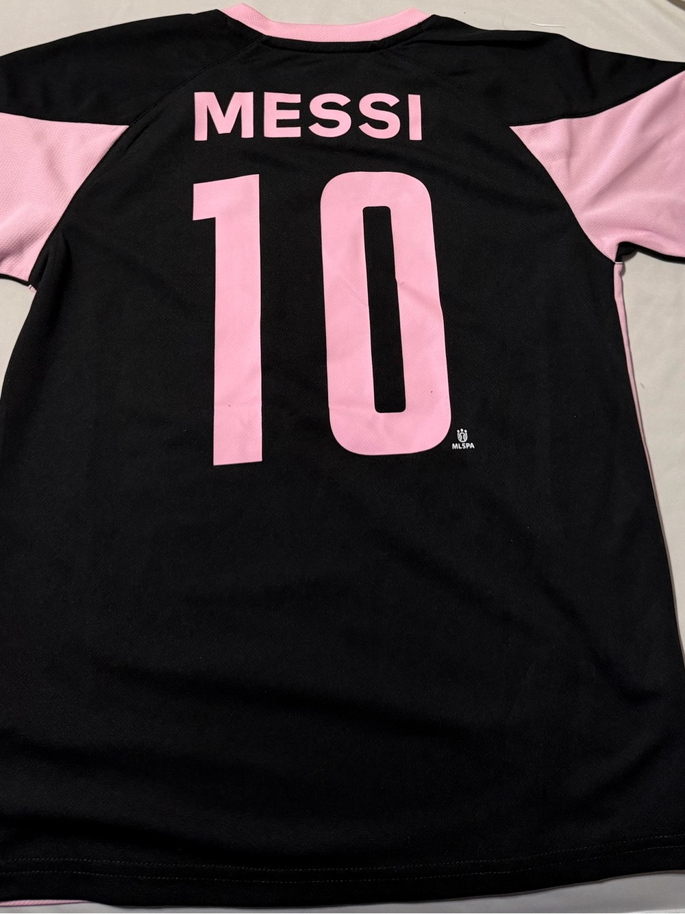 Messi MLS jersey Miami Black Size Small